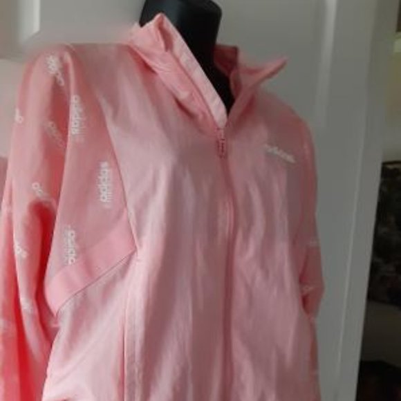 Adidas Track Jacket Multi Sport Glory Pink/White - Picture 3 of 9